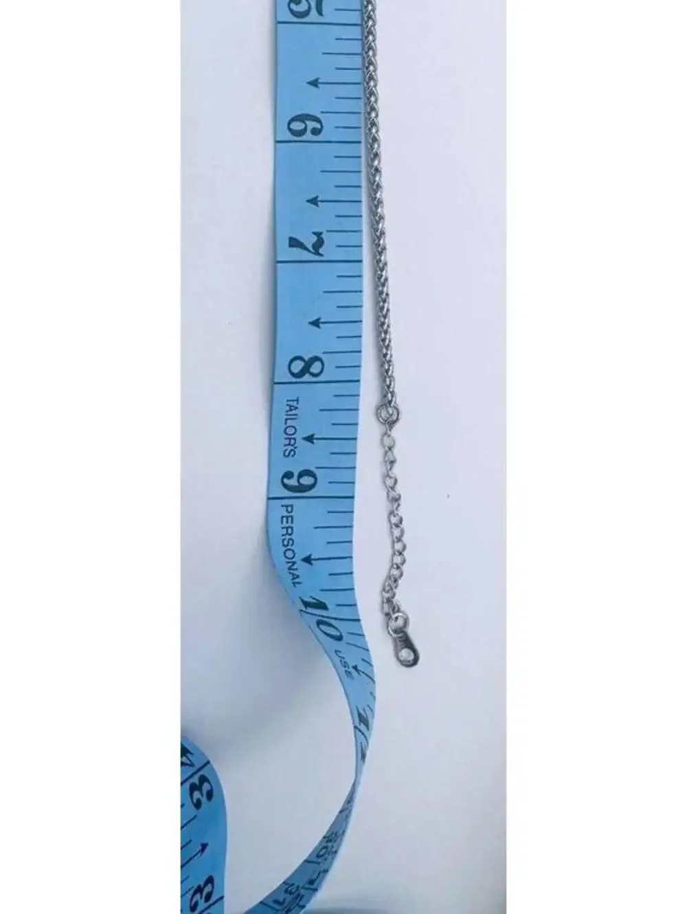 Stainless steel - 316L (surgical steel) men's wheat chain bracelet